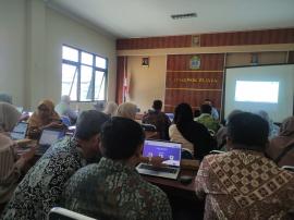 Kalurahan Ngawu Ikuti Rakor Refkal Pemberdayaan Masyarakat dan Pendampingan Alplikasi E-HDW